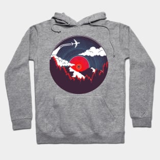 mountain wild music Hoodie